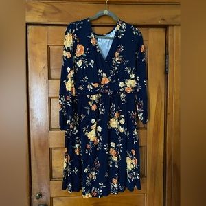 Maternity floral dress
